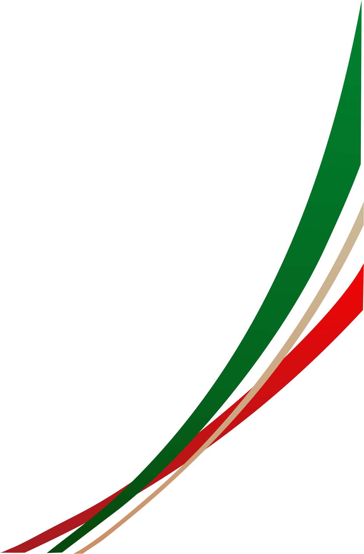 Franja Tricolor Mexico (1160x1763), Png Download