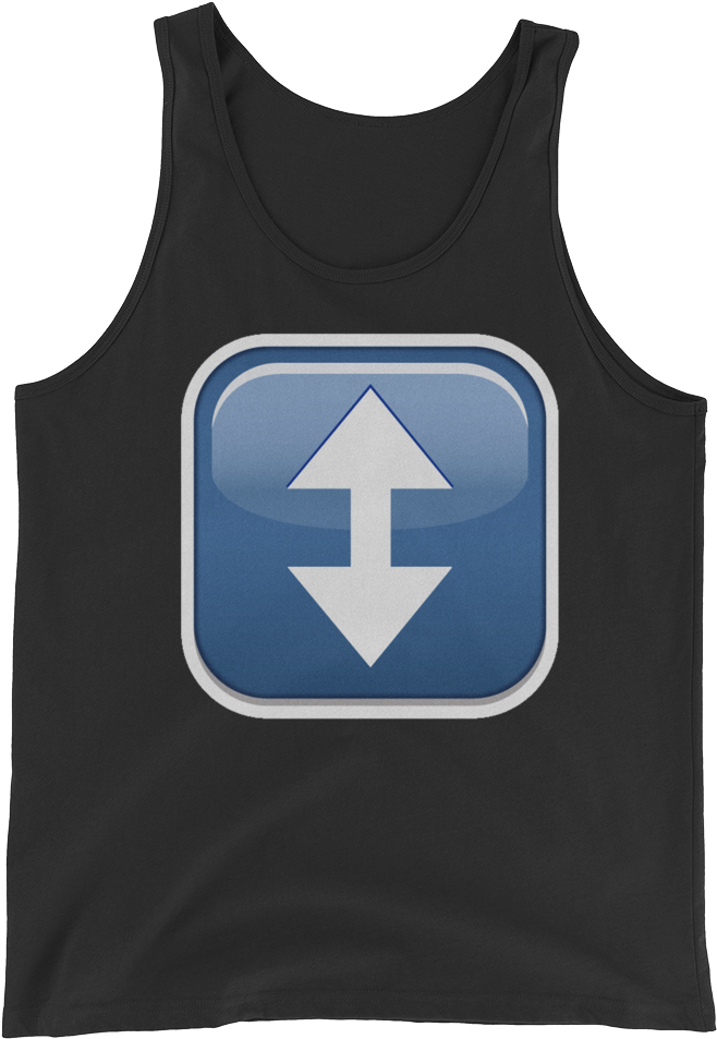 Men's Emoji Tank Top - Top (1000x1000), Png Download