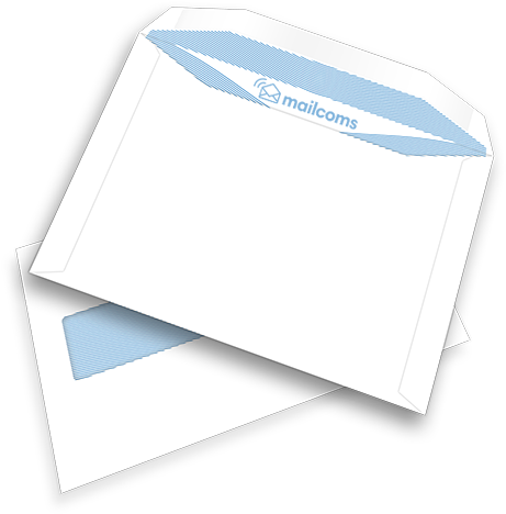 500 White C5 Gummed Plain Windowed Fp Mailing Folding - Envelope (500x500), Png Download