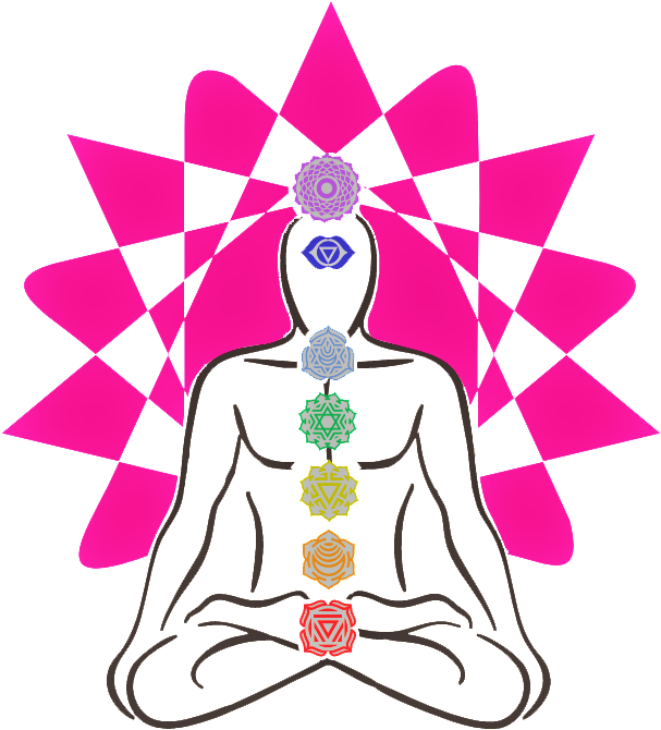 Psychic Chakra Spa - Illustration (634x691), Png Download