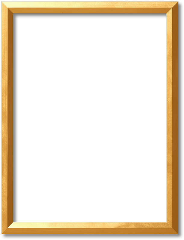 38mm Brushed Bronze Frame - Picture Frame (640x822), Png Download