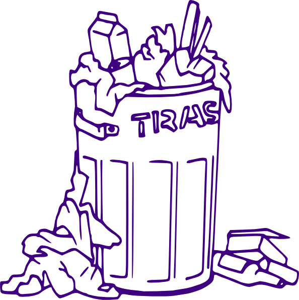 Waste Of Food Drawing (594x596), Png Download
