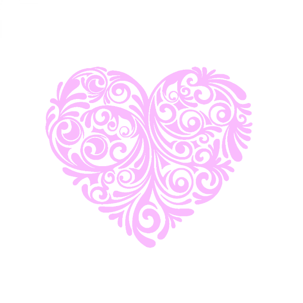 Stickers Coeur Tribal - Invitation Vector (600x600), Png Download