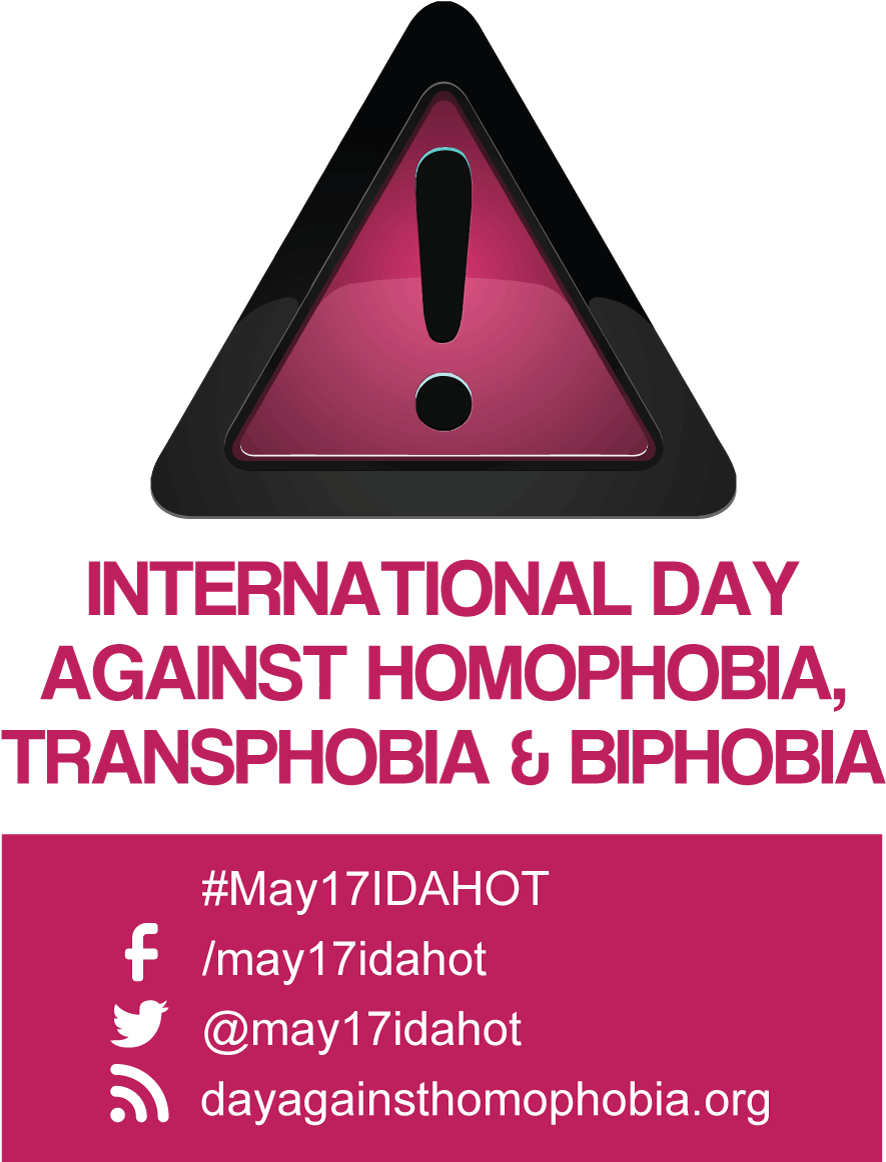 Logo Png Format - 17 May International Day Against Homophobia 2016 (1000x1214), Png Download