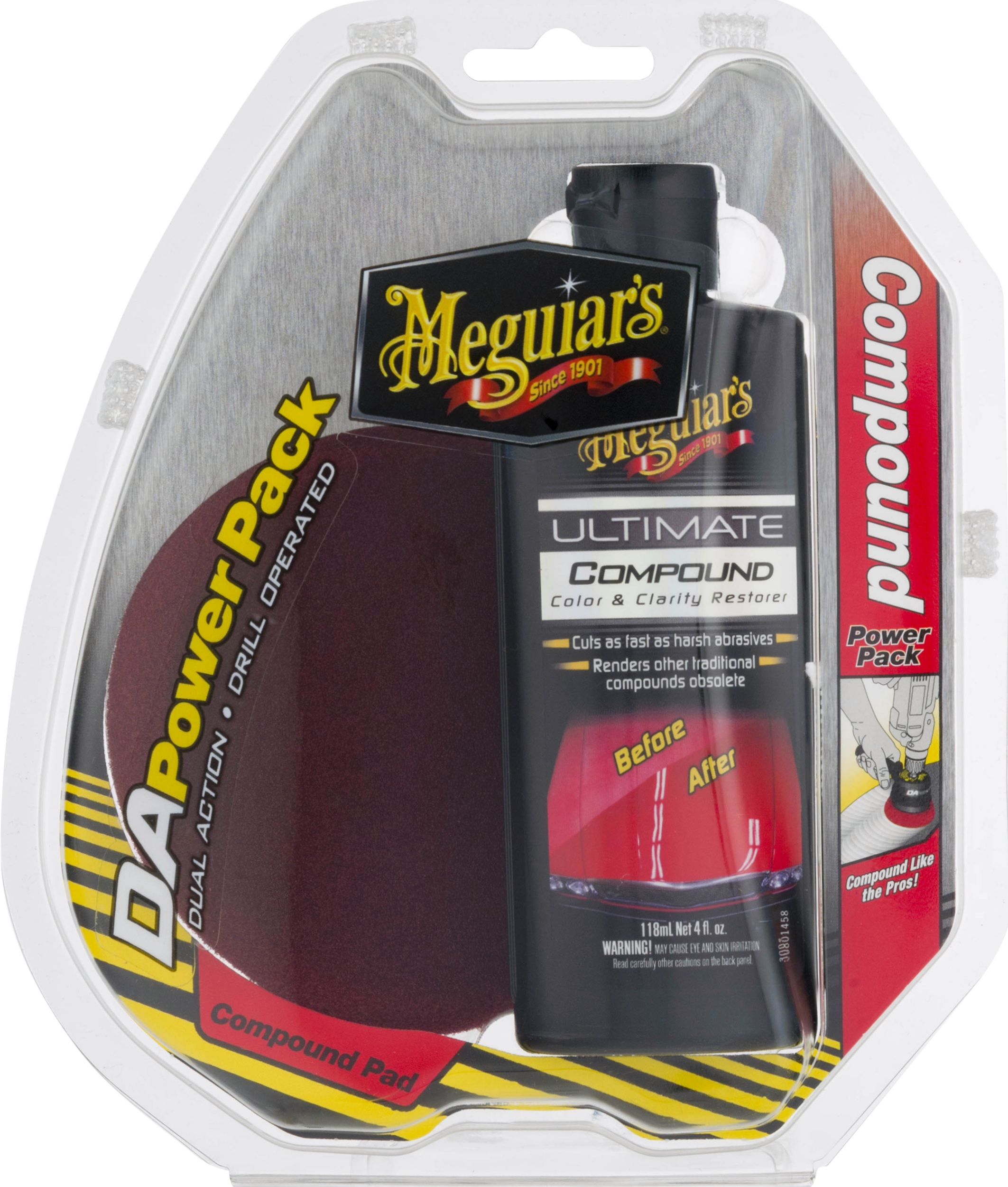 Meguiar's M17 Mirror Glaze Clear Plastic Cleaner - (2125x2500), Png Download