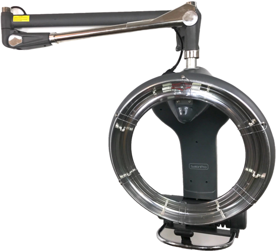Salonpro Orbiting Halo Infrared Hair Color Processor - Salonpro Orbiting Infrared Professional Hair Dryer (600x532), Png Download