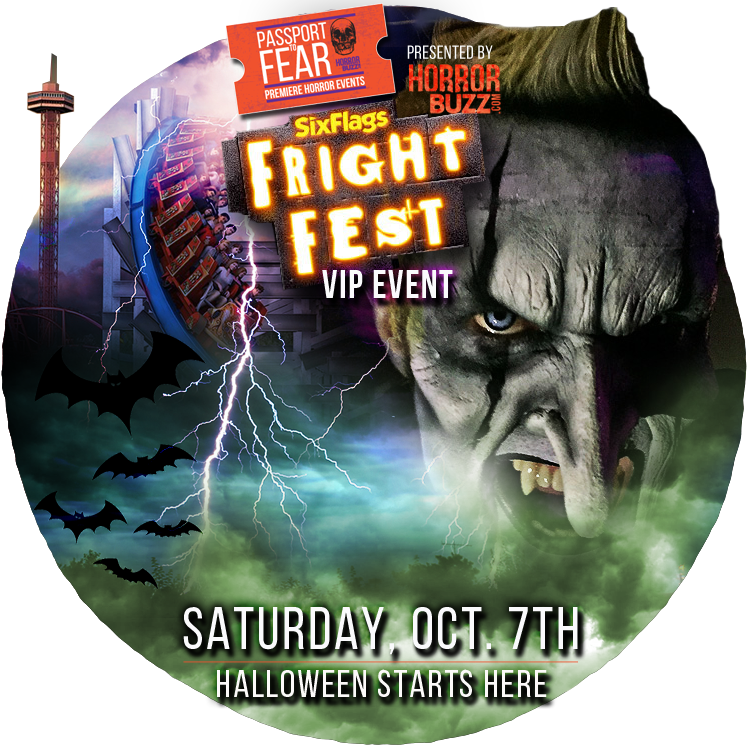 Vip Haunt Packages Here - Six Flag Magic Mountain Fright Fest 2017 (750x750), Png Download