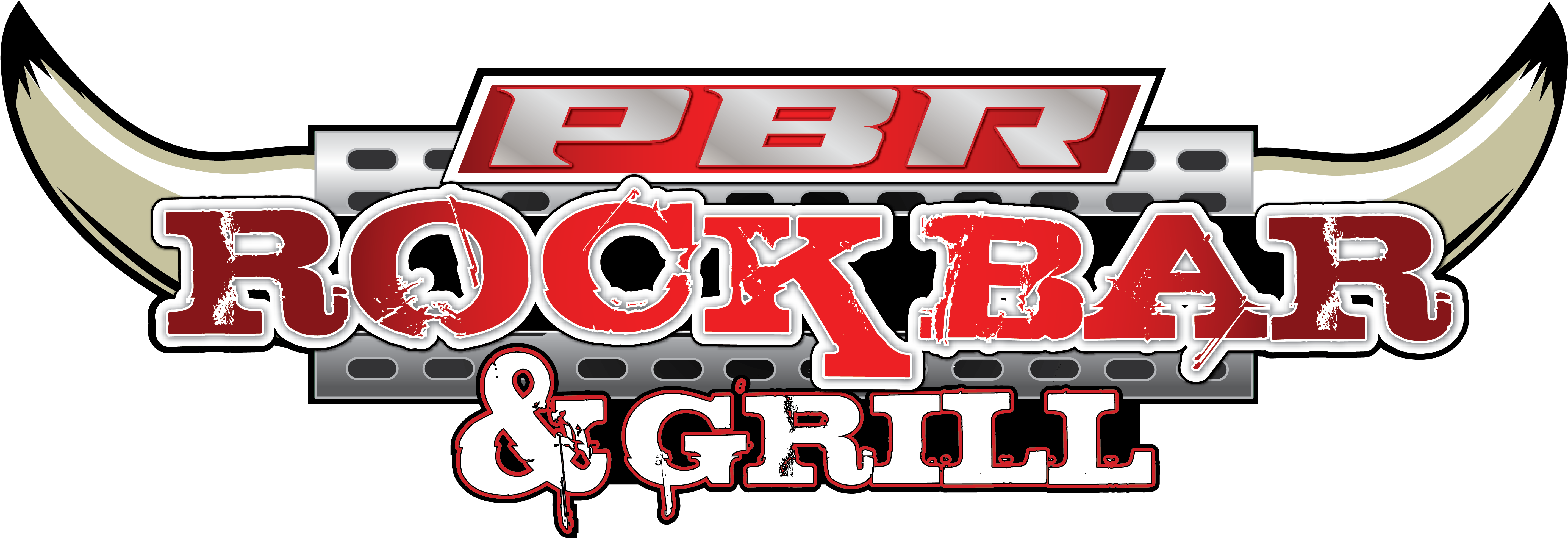 Official Pbr-wcra After Party May 5th - Pbr Rock Bar And Grill Logo Png (6288x2483), Png Download
