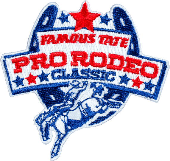Pbr Pro Rodeo Embroidered Patches - Pbr Rodeo Patches (571x628), Png Download