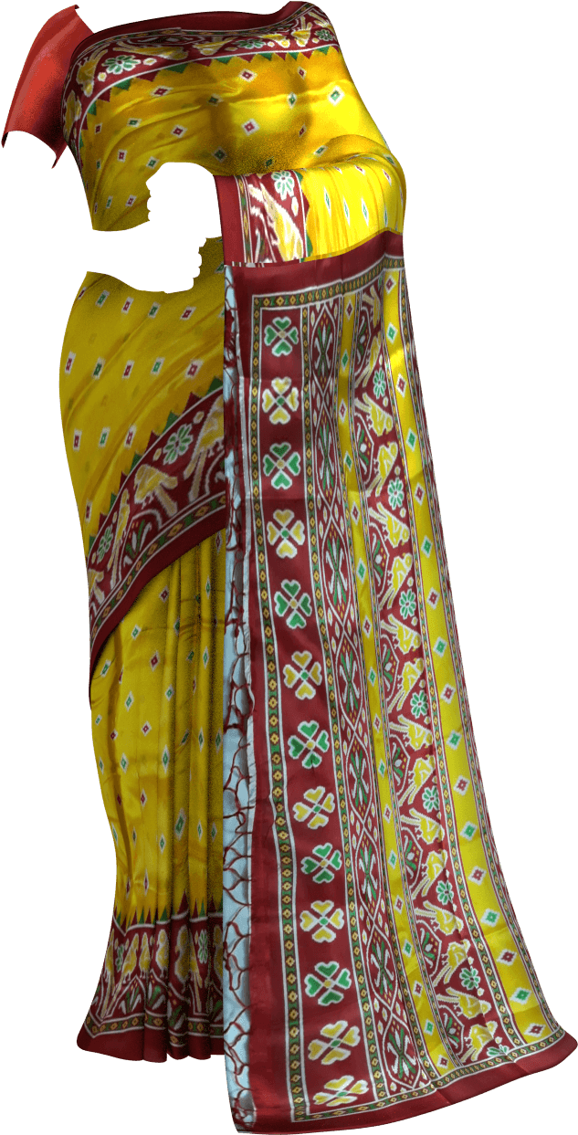 Blouse - Silk (700x1303), Png Download