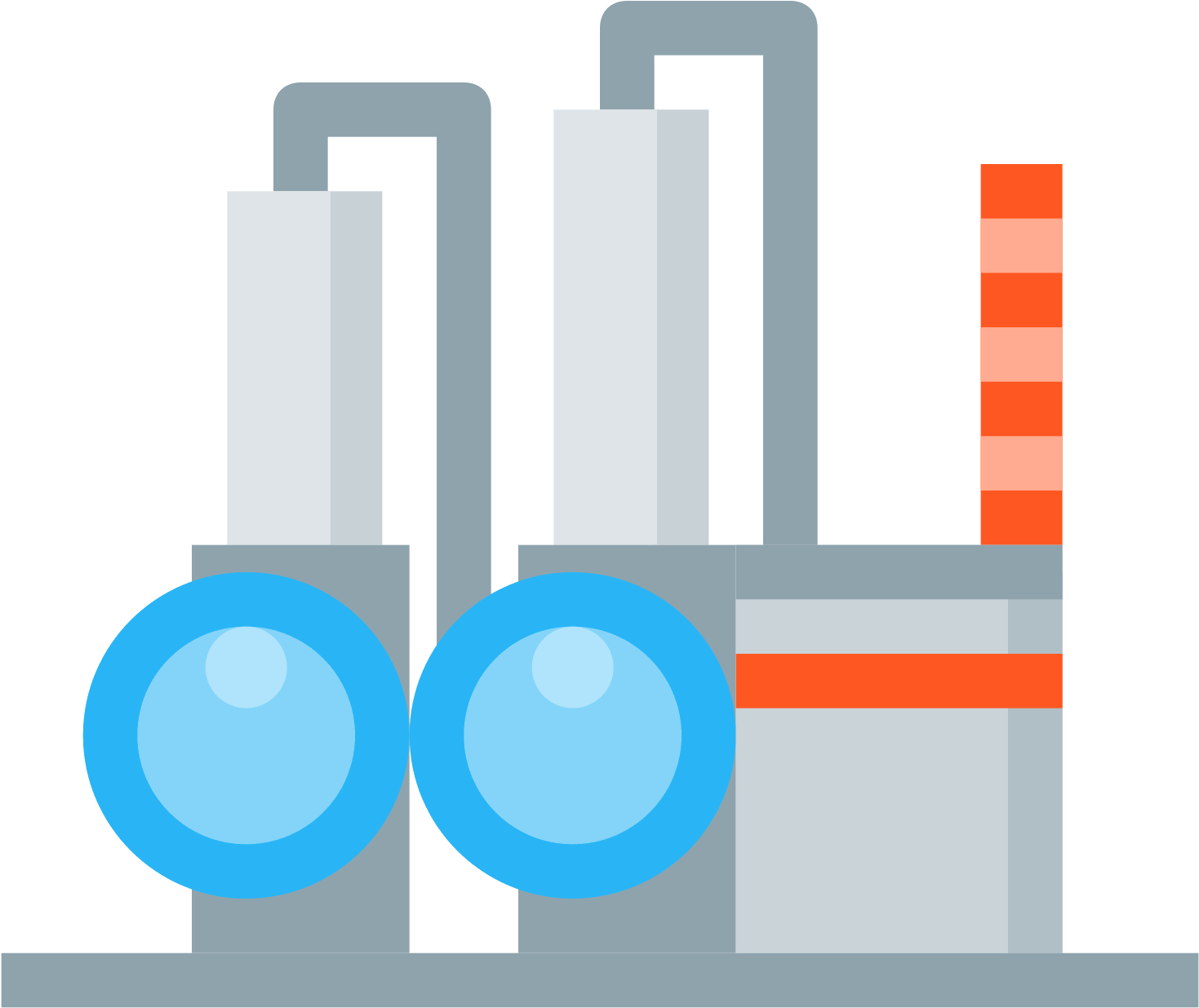 Chemical Plant 2 Icon - Icon (1600x1600), Png Download