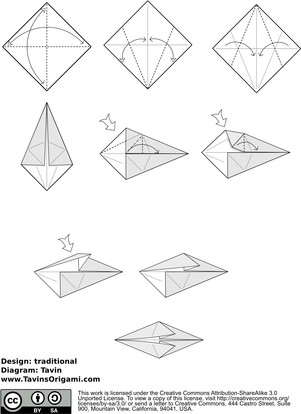 Fishbase - Origami Angler Fish Instructions (1240x1754), Png Download