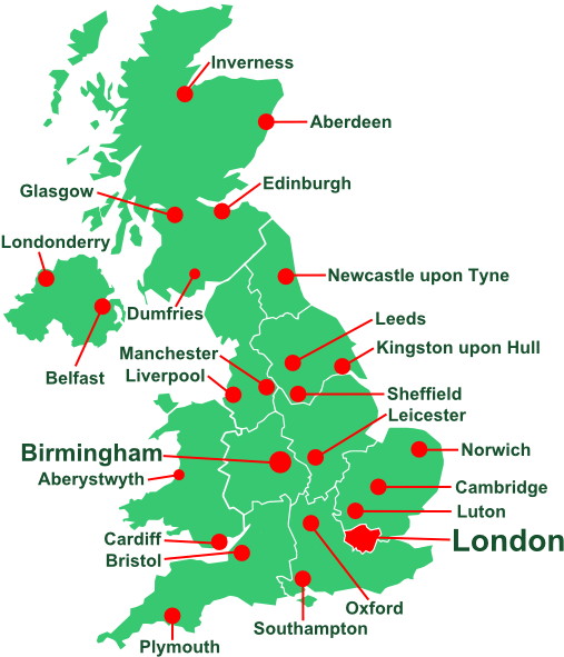 Uk - Pagespeed - Ce - 5vxqfx7sqg - Best Places To Live In Uk Map (520x600), Png Download