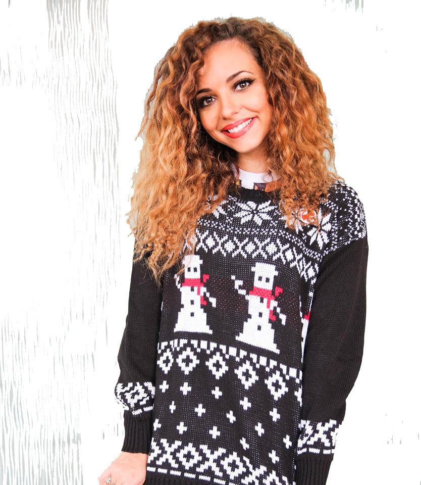 Jade Thirlwall Navidad Png By Julietasmileredition - Jade Thirlwall (834x960), Png Download