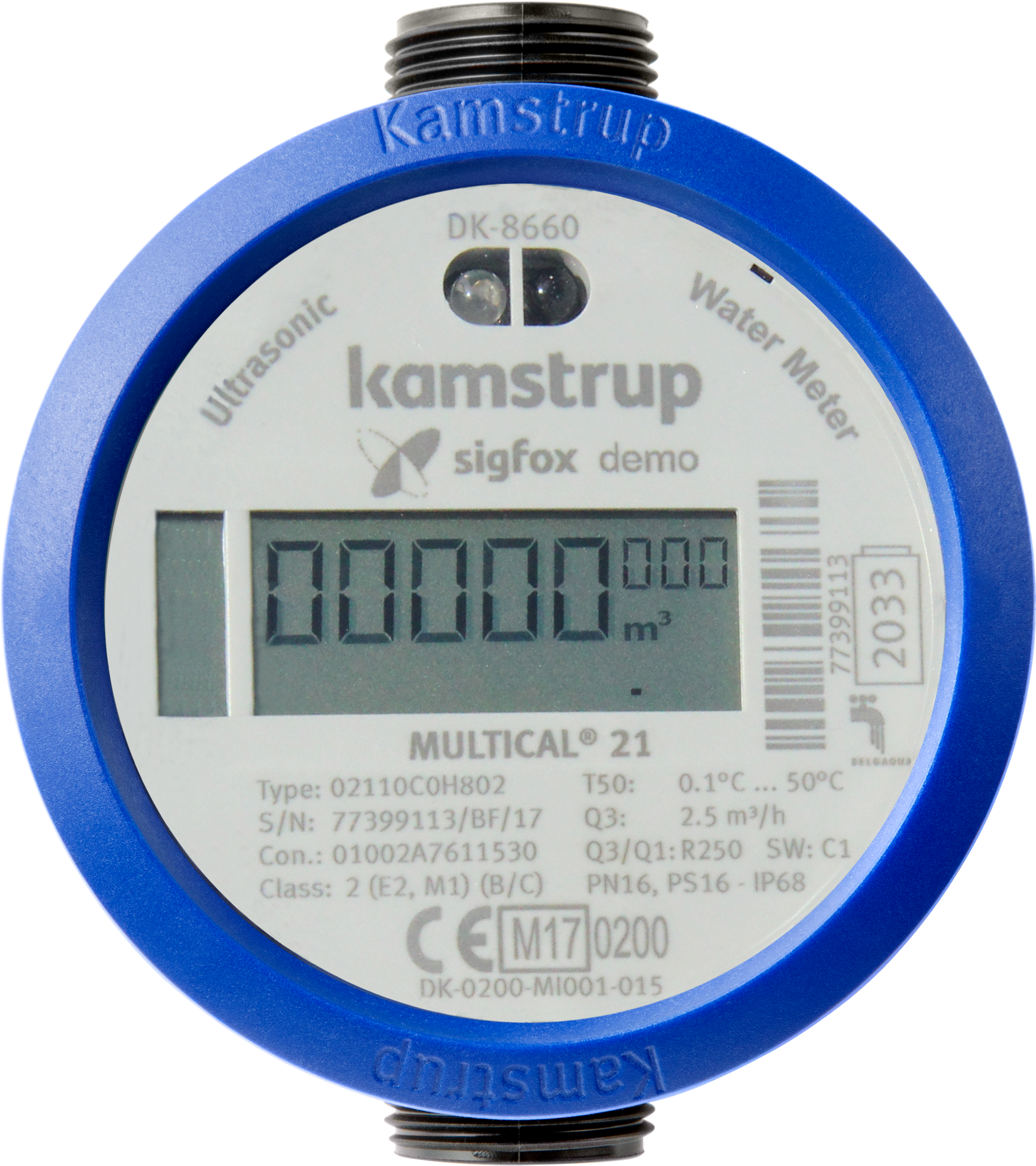 Kamstrup's - Water (2499x2813), Png Download