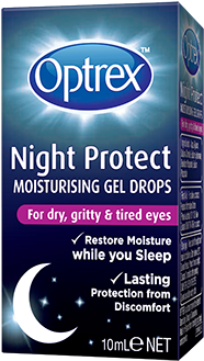 Optrex Night Protect Moisturising Gel Drops - Optrex Night Restore Gel Drops (400x400), Png Download
