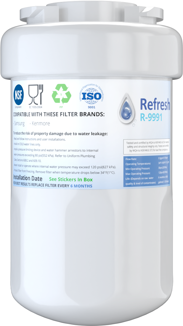 Refresh R-9991 Replacement Water Filter - Ge Gse25e (1200x1200), Png Download