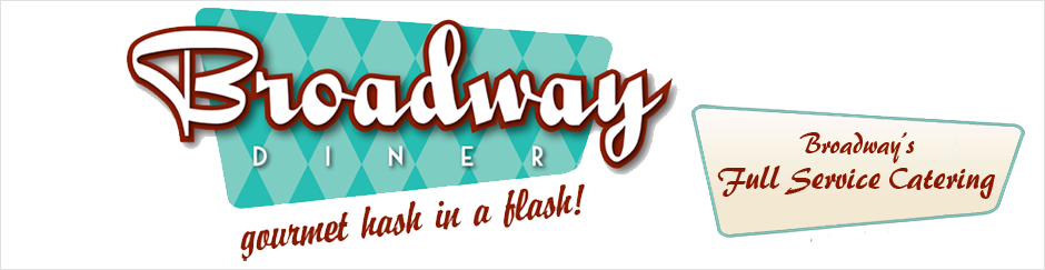 Broadway Diner Restaurant & Full Service Catering, - Restaurant (940x243), Png Download