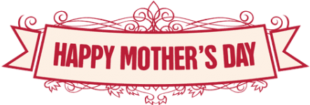 Free Png Mothers Day Ribbon Badge 2 By Vexels Png Images - Happy Mothers Day Transparent (480x480), Png Download