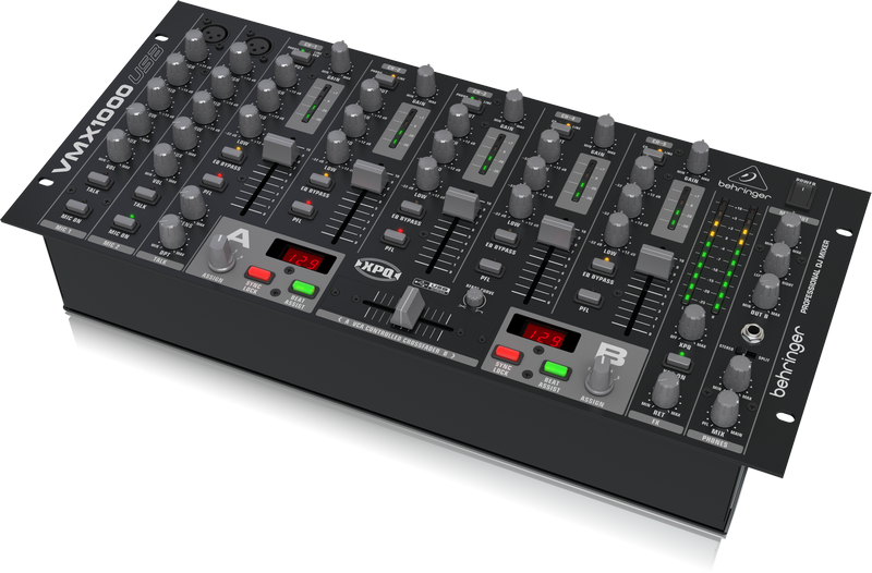 P0a2t - Behringer Vmx1000usb Dj Mixer (800x526), Png Download