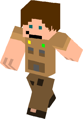 Natur Ranger Skin - Skin (317x453), Png Download