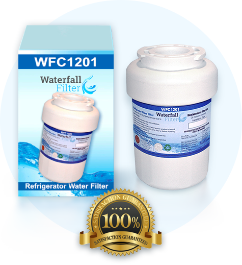 Ge Mmf Smartwater - Waterfall Filter Ge Mwf Smartwater Compatible Water (475x519), Png Download