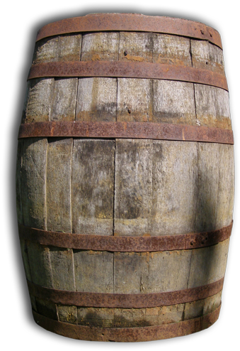 Most Of The Time, Bourbon Barrels Are Broken Down Into - Bourbon Barrel (500x500), Png Download