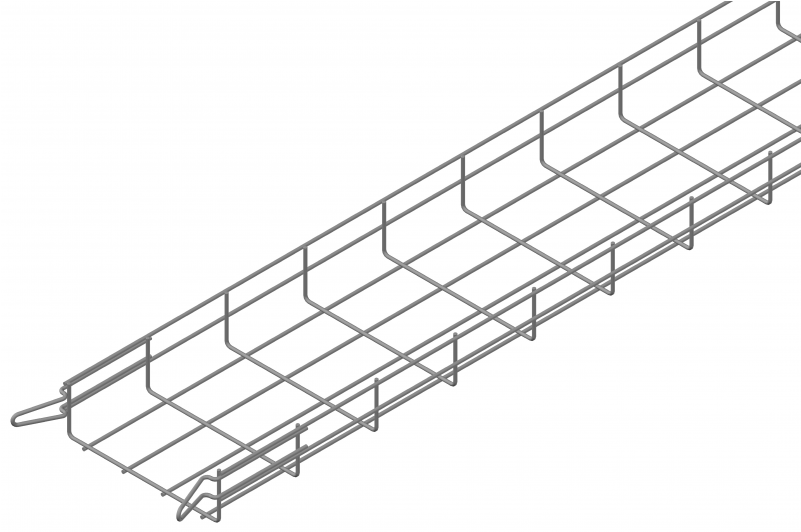 Easyconnect Wire Mesh Cable Tray - Chemin De Cable Acier (800x800), Png Download
