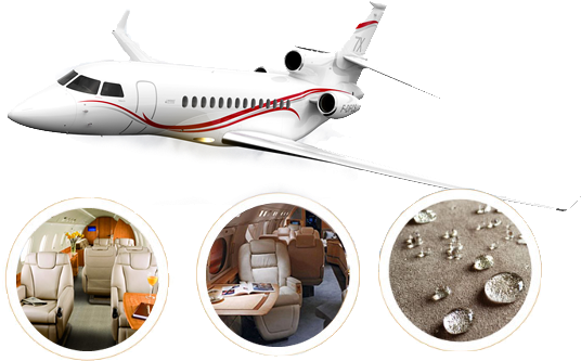 Revitalização De Estofados De Aeronaves - Bombardier Challenger 600 (565x380), Png Download