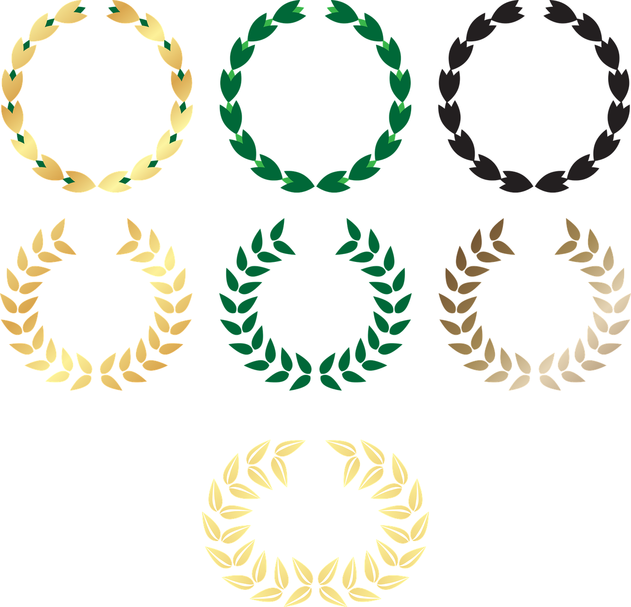 Wieniec, Laurel, Nagroda, Wyizolowanych, Ramki, Ikona - Award Graphic (1280x1233), Png Download