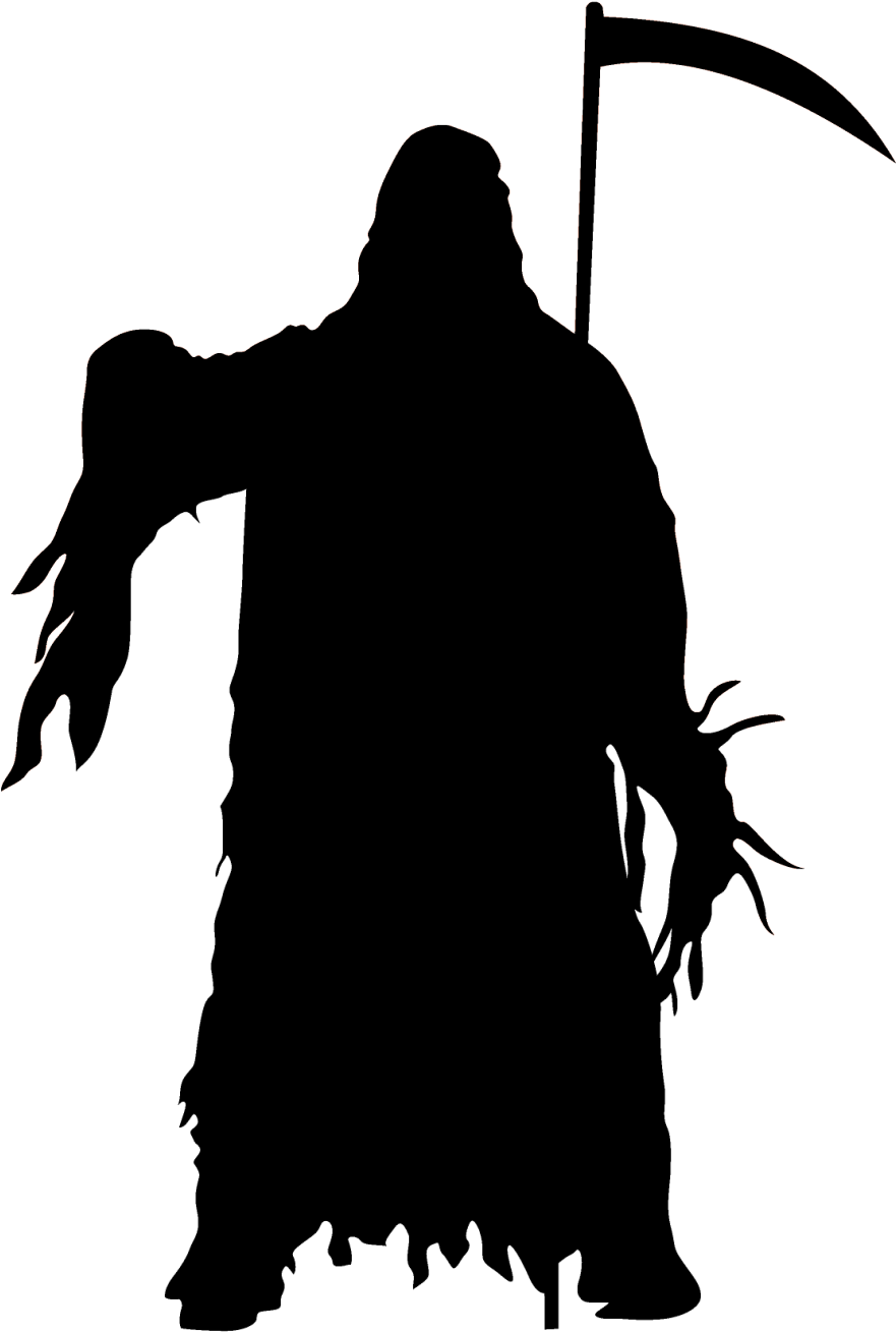 Http - //i46 - Tinypic - Com/15gy255 - Silhouette Of Halloween Png (1040x1599), Png Download