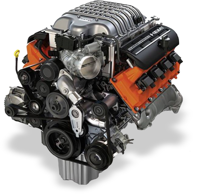 Engine - Jeep Grand Cherokee Supercharged 2018 (759x748), Png Download
