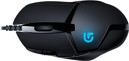 The Hyperion Fury Features Logitech's Exclusive Fusion - Logitech Mouse G402 (498x319), Png Download