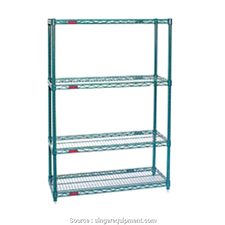 Wire Mesh Shelving Units Eagle S4 74 1872vg X Starter - Shelf (950x950), Png Download