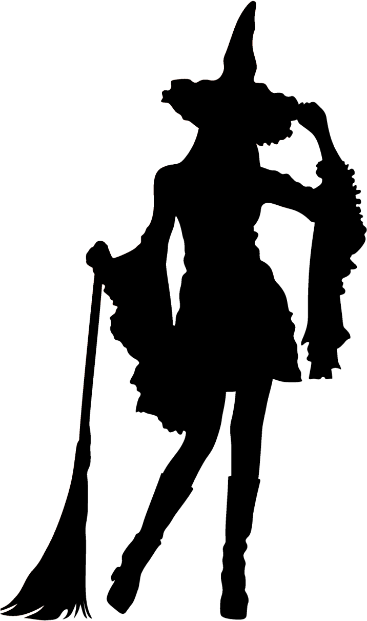 Http - //i45 - Tinypic - Com/2nl7ntw - Http - //i45 - Halloween Silhouettes (753x1598), Png Download