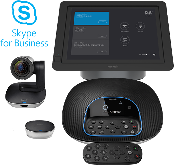 Logitech 960-001054 Group Hd Video And Audio Conferencing (800x687), Png Download