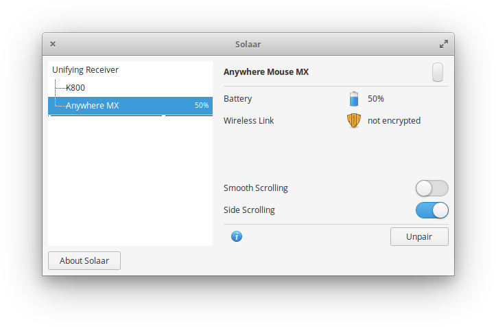 Solaar-mouse - Switchboard Plug Mouse Touchpad (758x511), Png Download