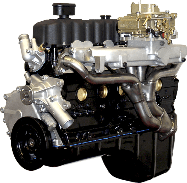 6l 270 Hp Carb Turnkey Engine - Jeep 4.0 Engine (625x610), Png Download