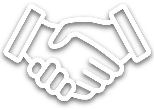 An Amazing Opportunity For Business Partners - White Hand Shake Logo (600x600), Png Download