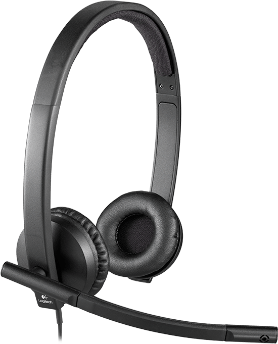 Logitech H570e - Logitech Usb Headset H570e Stereo (800x687), Png Download