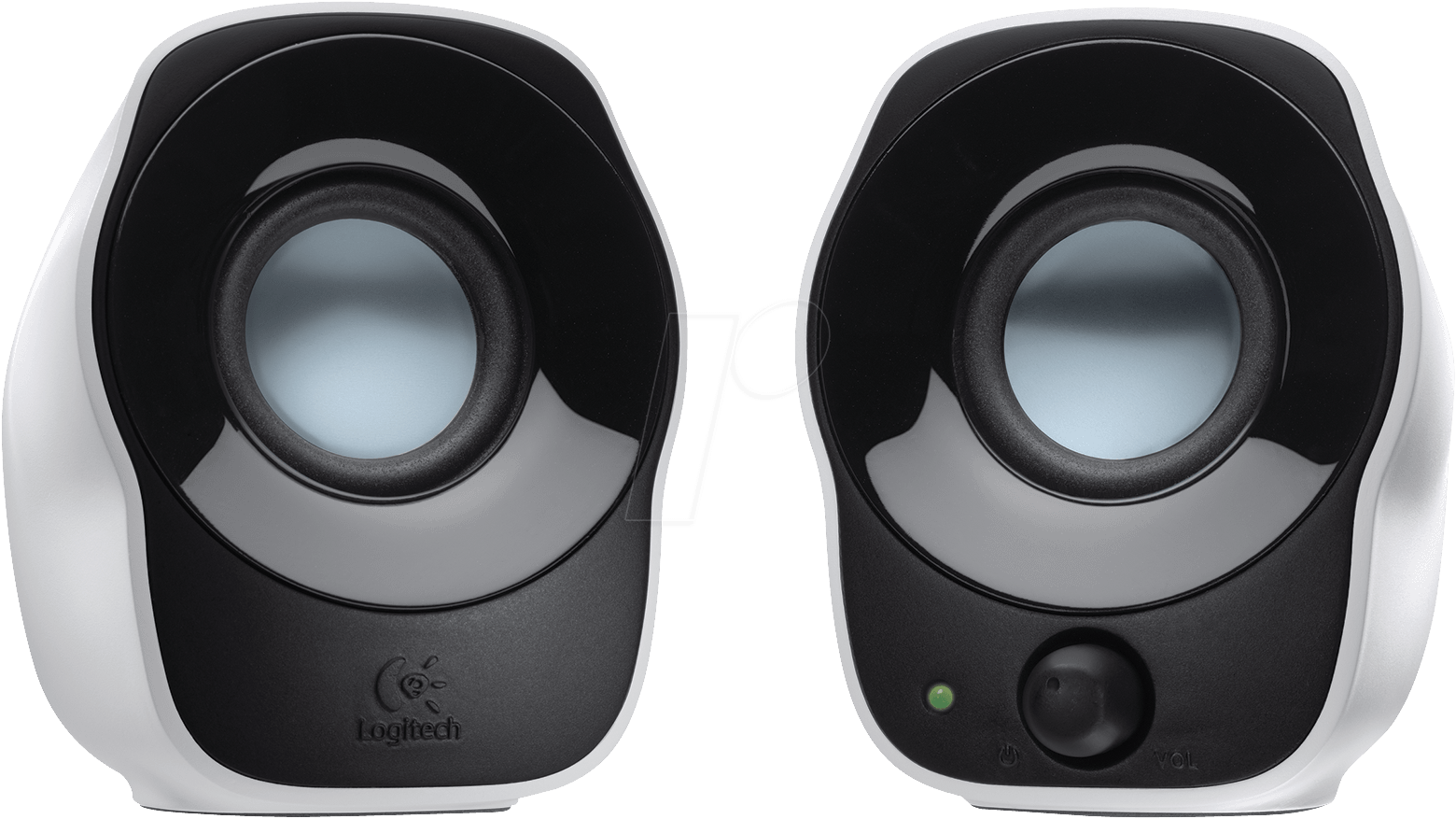 Logitech Z120 Stereo Speaker System Logitech 980-000513 - Logitech Z 120 Computer Speakers Notebook Usb Speaker (1560x877), Png Download