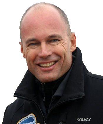 Bertrand Piccard - Bertrand Piccard Solar Impulse (350x420), Png Download