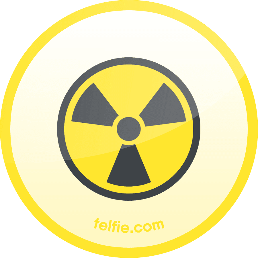 Radioactive Sign - Radiation Symbol No Background (900x900), Png Download
