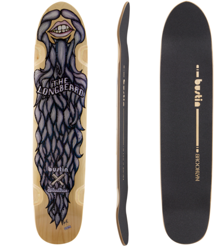 Bustin Boards X Wheelbase Magazine - Skateboard (500x500), Png Download