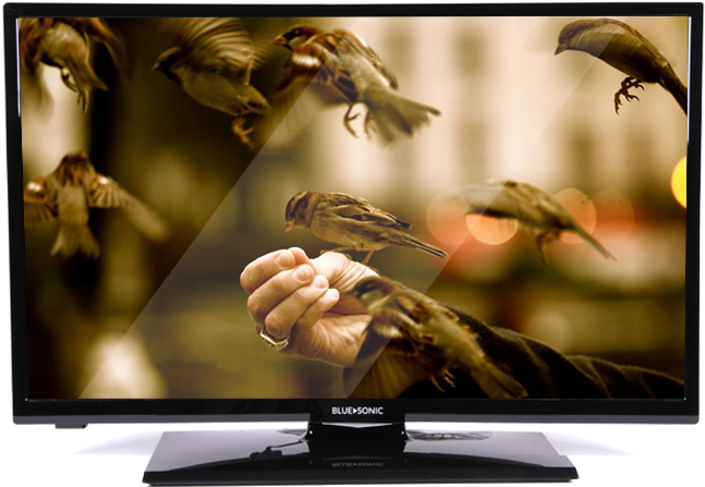 28" High Definition Led Tv - Sparrow Hand (718x559), Png Download