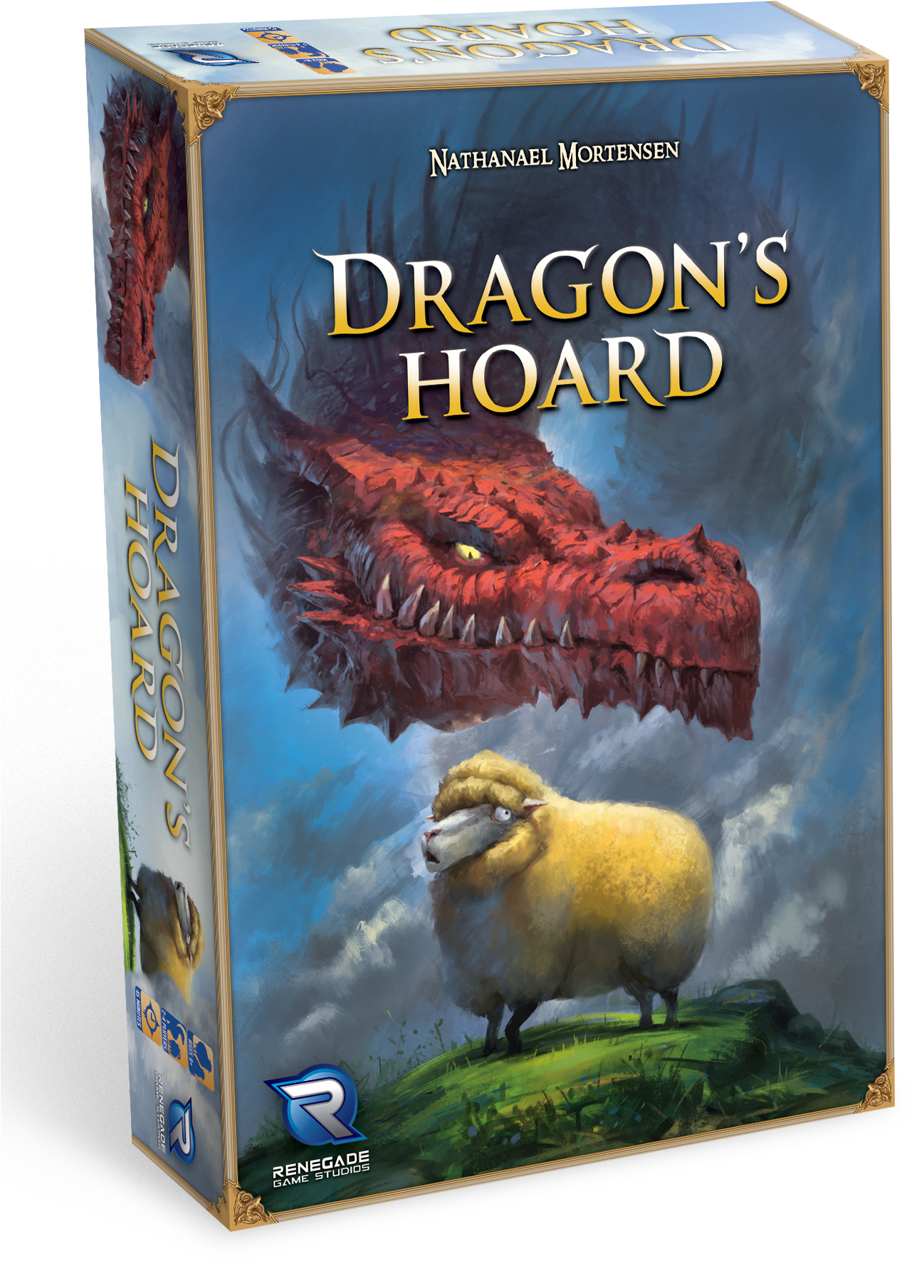 In This Game You Are A Dragon Trying To Hoard The Most - Renegade Game Studios Dragon's Hoard Card Game (1433x1846), Png Download