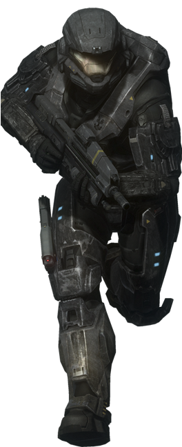 Gears Of Halo - Halo Reach Noble 06 (600x662), Png Download