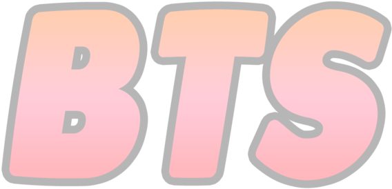 Aesthetic Bts Logo Png (1280x584), Png Download