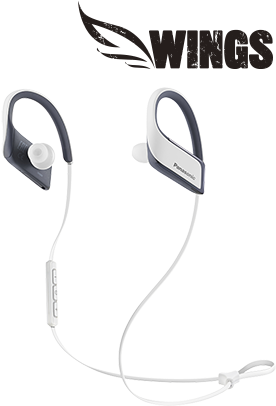 Panasonic Wings Rp-bts30e - Earphones With Mic - (613x460), Png Download