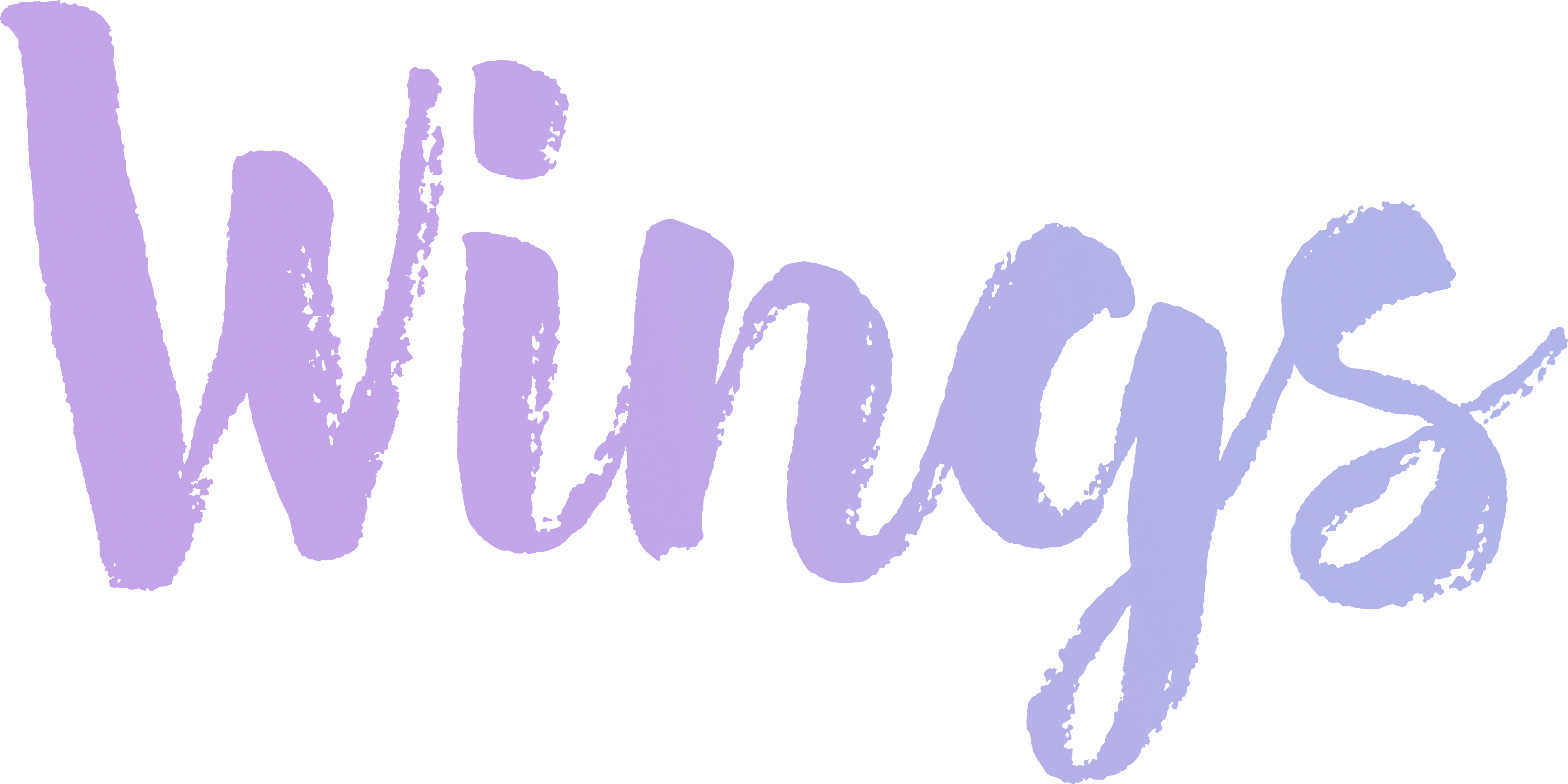 Wings Wings - Kavka Nyc Girl Textual Art On Wrapped Canvas; 8 H X (4724x2362), Png Download